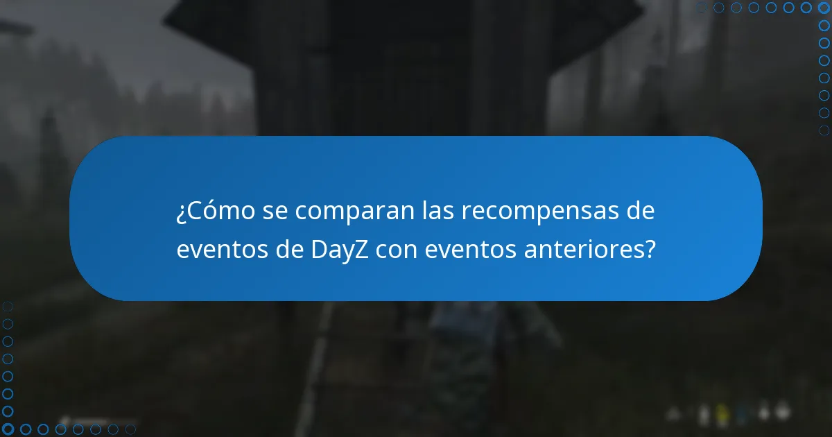 ¿Cuáles son las preguntas frecuentes sobre las recompensas de eventos de DayZ?