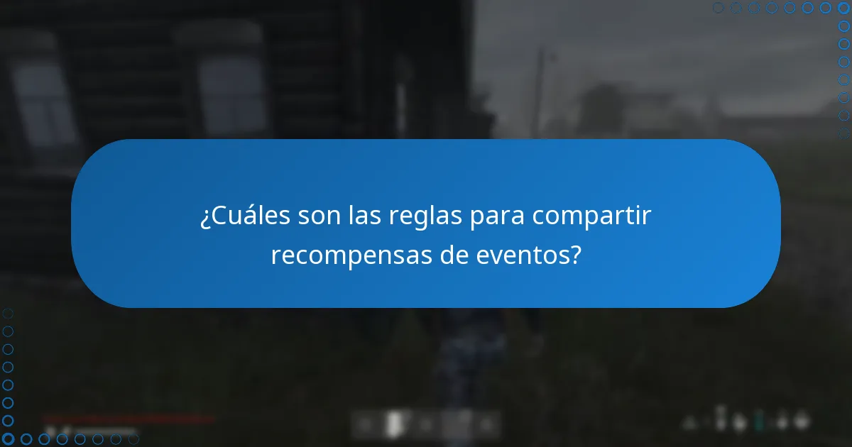 ¿Qué limitaciones existen para las recompensas de eventos de DayZ?