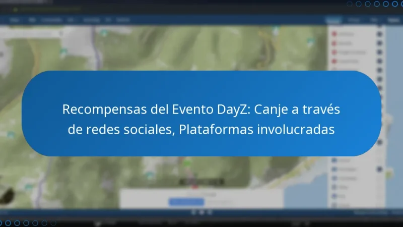 Recompensas del Evento DayZ: Canje a través de redes sociales, Plataformas involucradas